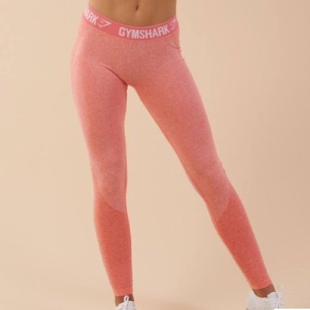 Peach coral Gymshark leggings